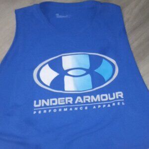 Under Armour Blue Muscle Shirt